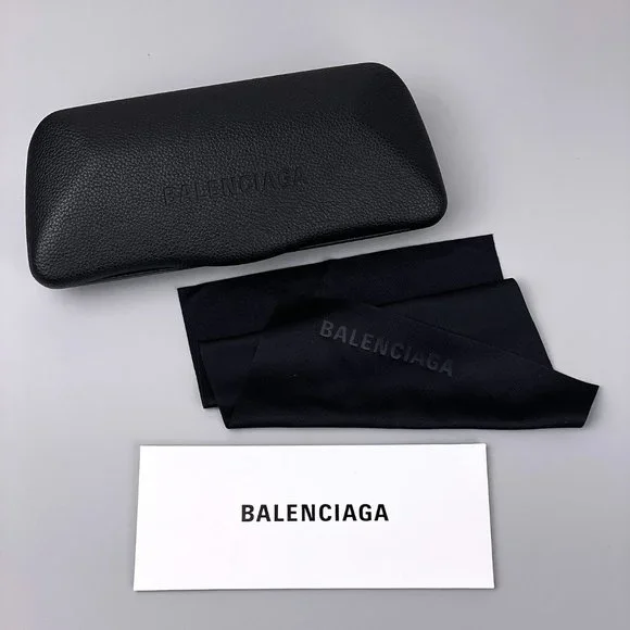 Balenciaga BB0244S 001 BRAND NEW Sunglasses Gray Pilot Unisex BB 0244S